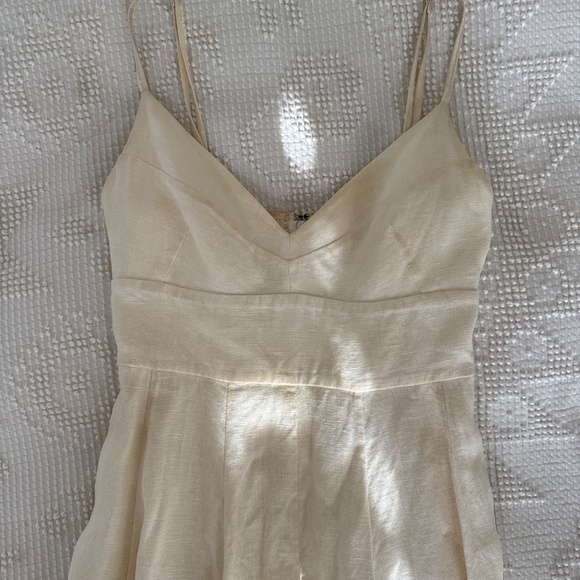 Zimmermann cream picnic dress size 0 - Picture 4 of 6
